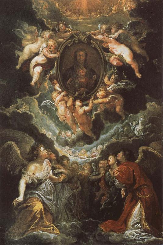 Peter Paul Rubens Portrait of the Virgin Mary and Jesus Spain oil painting art